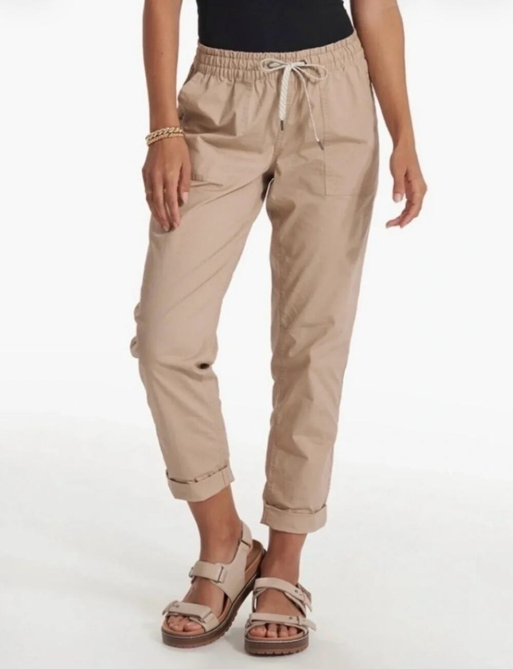 Vuori Women's Vintage Ripstop Organic Cotton Pant Size XL